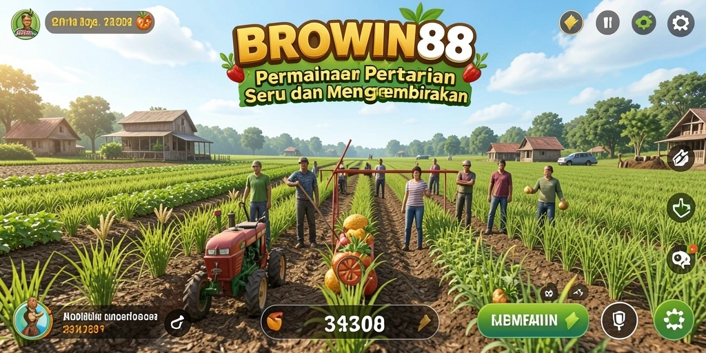 Gameplay menarik BROWIN88 yang penuh warna dan interaktif.