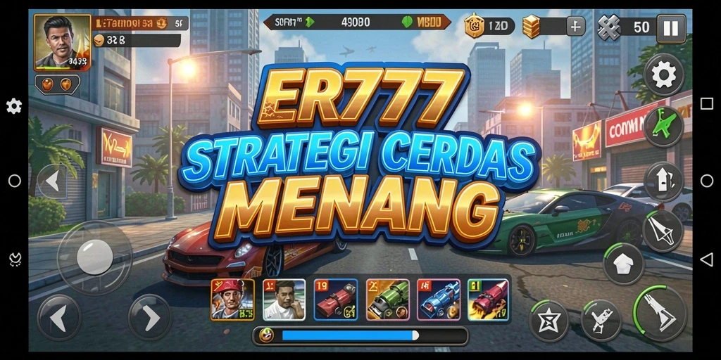 Tampilan gameplay strategis yang menarik di ER777.
