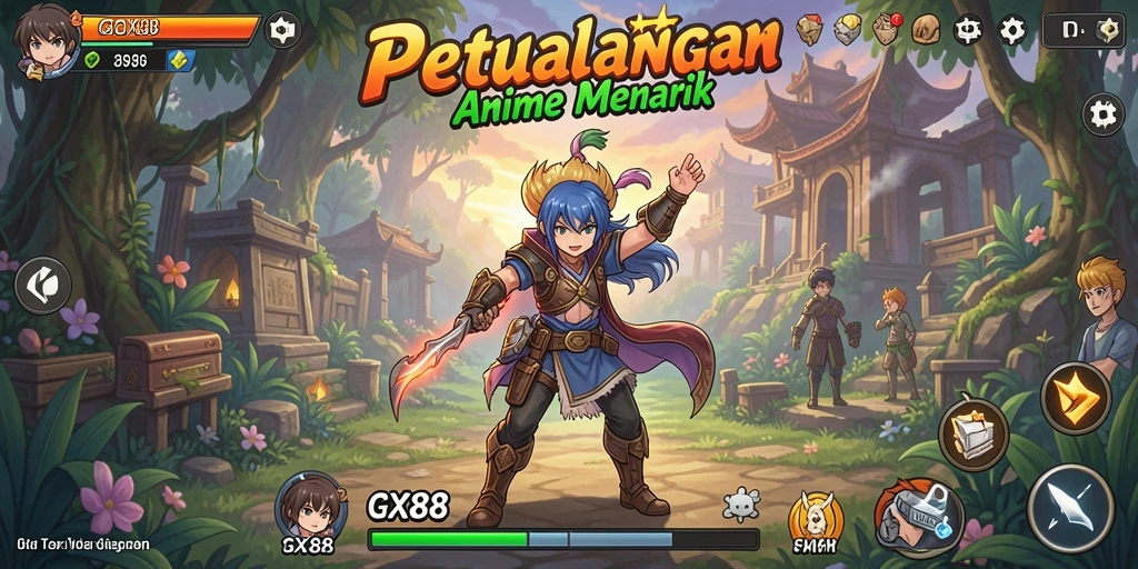 Tampilan gameplay GX88 yang seru dan penuh aksi.