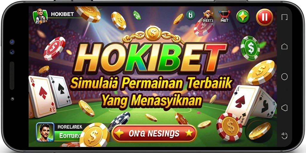Screenshots HOKIBET menunjukkan pengalaman simulasi yang realistis