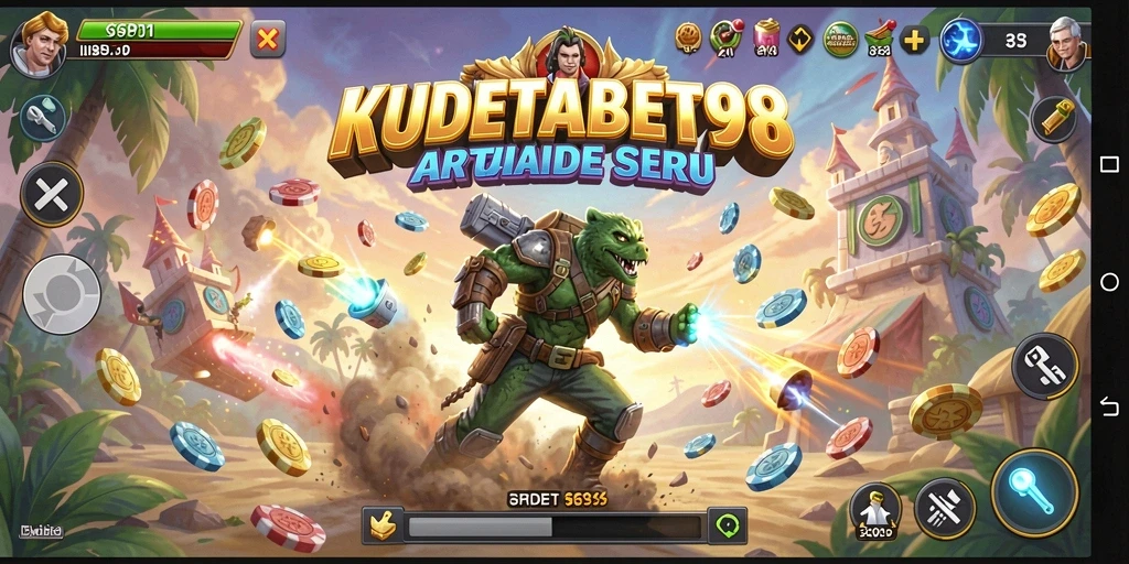 Tampilan dinamis gameplay seru di KUDETABET98.