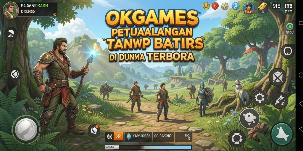 Tampilan indah dari gameplay yang mengesankan di dunia terbuka.