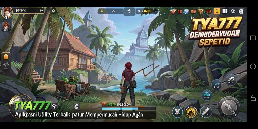Screenshot TYA777 menunjukkan antarmuka aplikasi yang bersih dan intuitif.