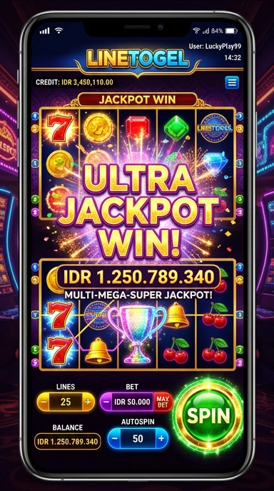 Pengguna menikmati kemudahan akses aplikasi di linotogel.